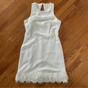 Julia Jordan White A-Line Dress